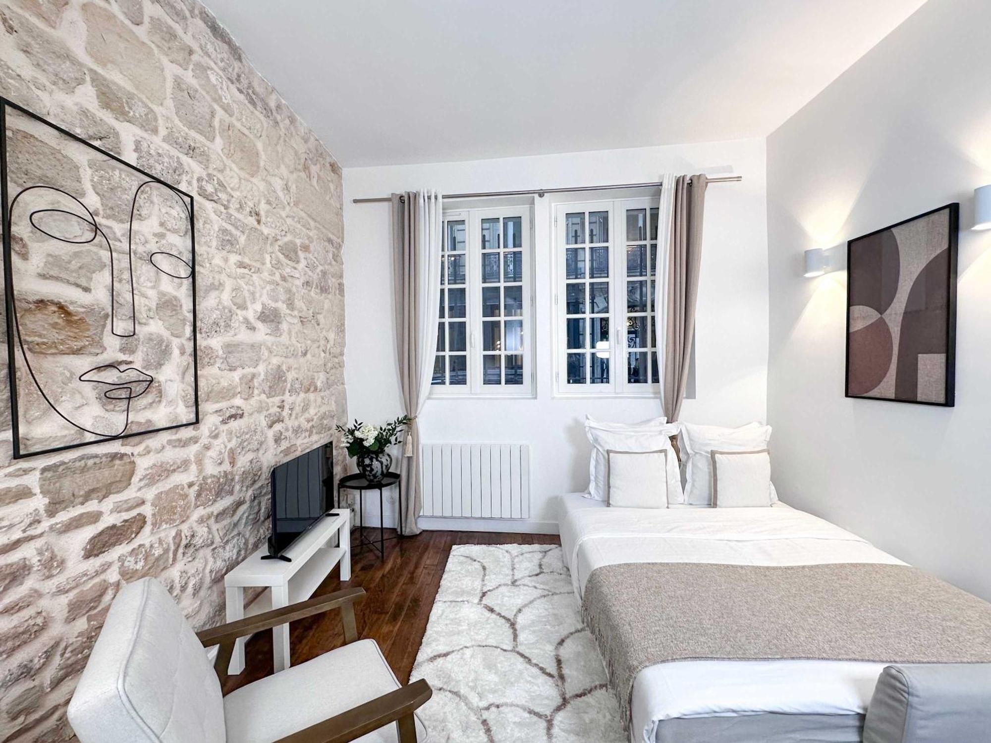 1599 - Stunning studio in Le Marais Paris Exterior foto